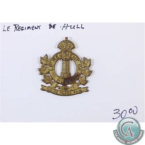 Origins of Le Régiment de Hull