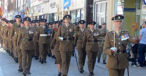 Le Régiment de Hull Parade Drill