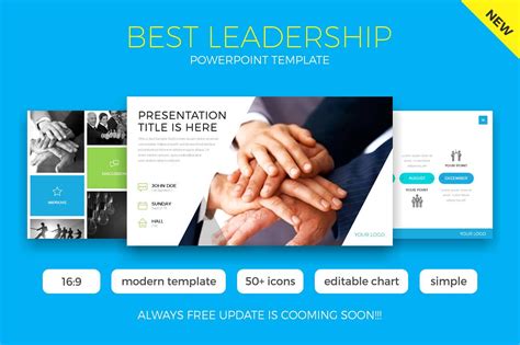 Leadership Presentation Template Design