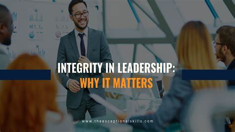 Leading with integrity can help you build trust and credibility