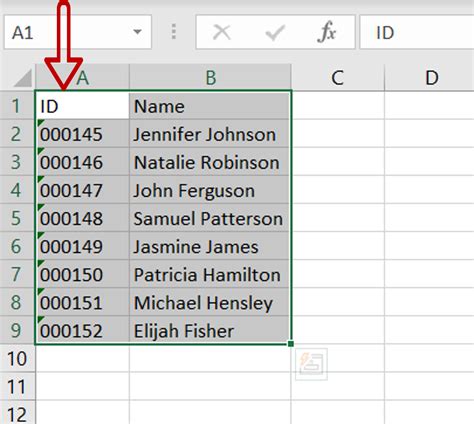 Gallery of Leading Zeros in CSV Excel