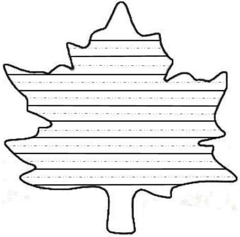 A collection of large leaf templates