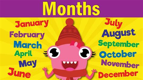 Fun ways to learn months of the year