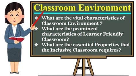 Creating a Learning-Friendly Environment