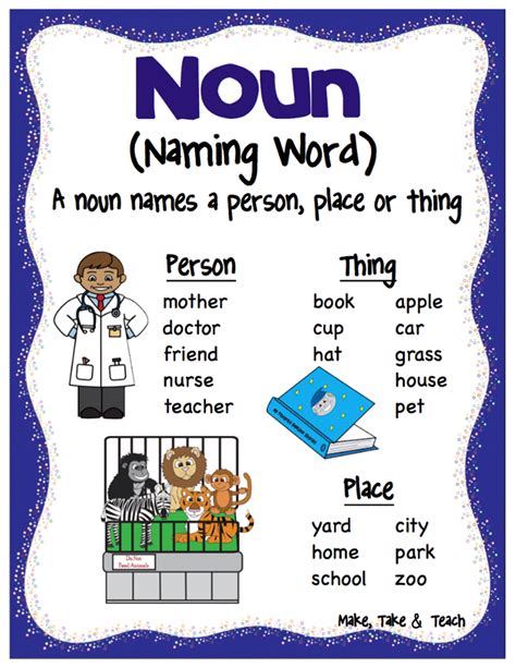 Learning Nouns and Verbs