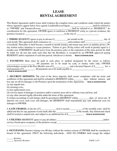 Lease term explained