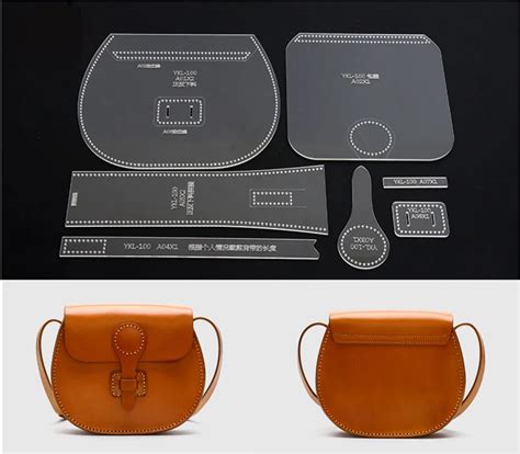 Leather bag template