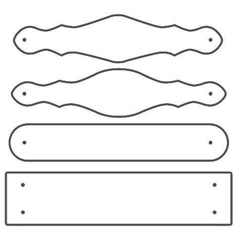 Leather Bracelet Templates