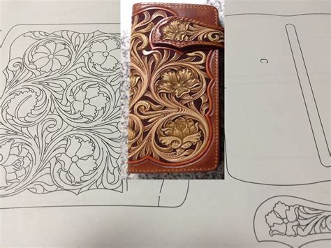 Leather crafting template 8