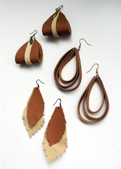 Leather Earring Making