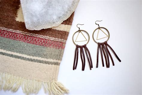 Step-by-Step Guide to Creating Leather Earrings