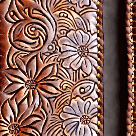 Leather Floral Patterns Gallery