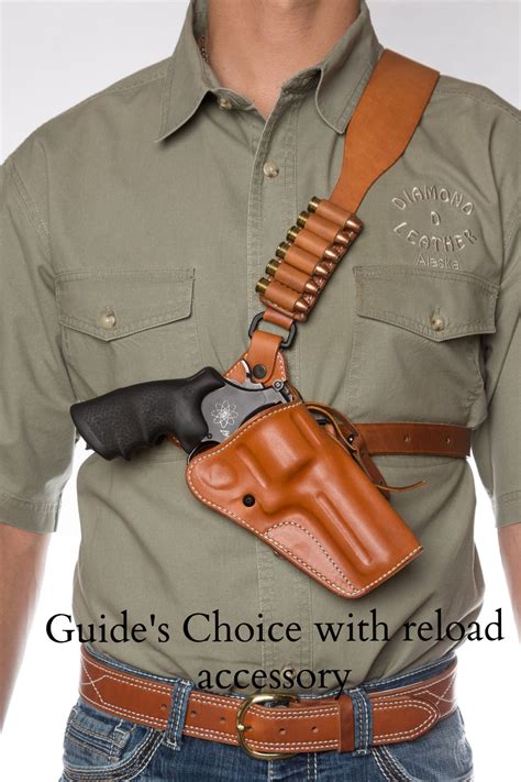 Leather holster with a tactical design