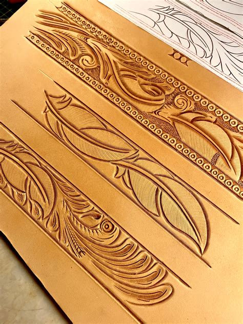 Leather tooling patterns