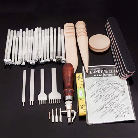 Leather tooling supplies