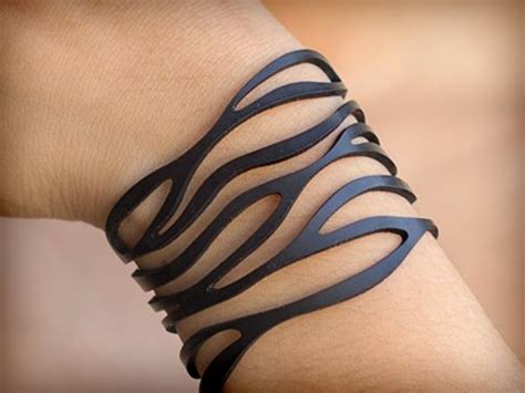 Leather Wrap Bracelet Template