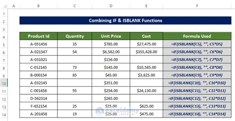 Leave Cells Blank in Excel Gallery 7