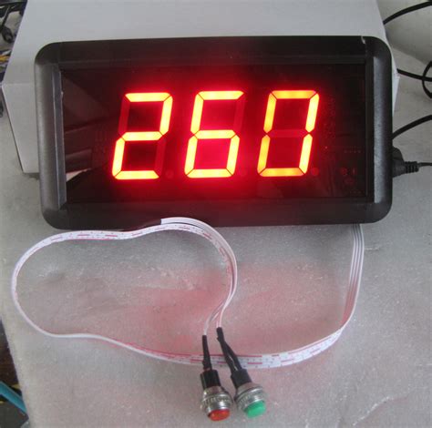 LED countdown timer