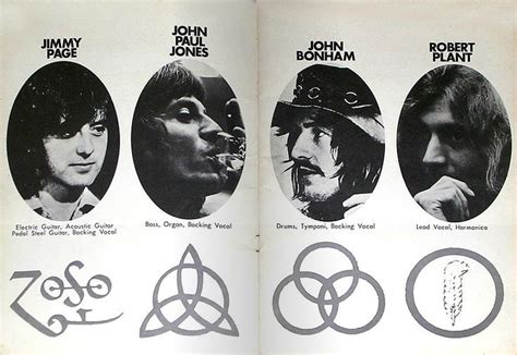 Led Zeppelin Four Symbols