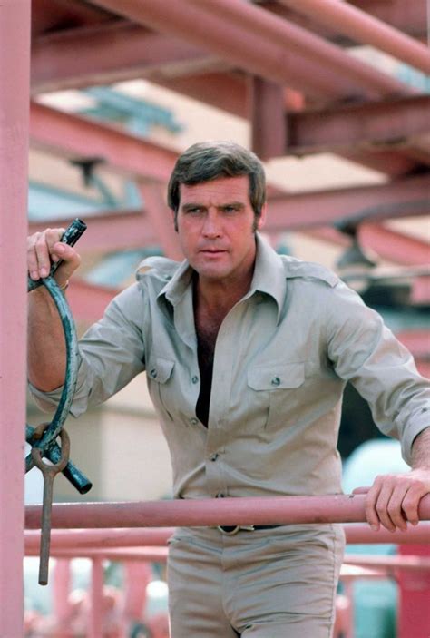 Lee Majors as Steve Austin in The Six Million Dollar Man