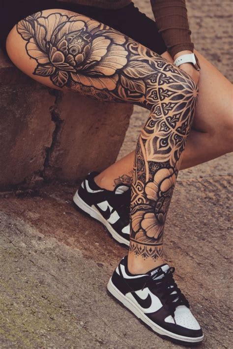 Leg tattoo aftercare