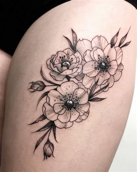 Description of Leg Tattoo Designs for Thigh