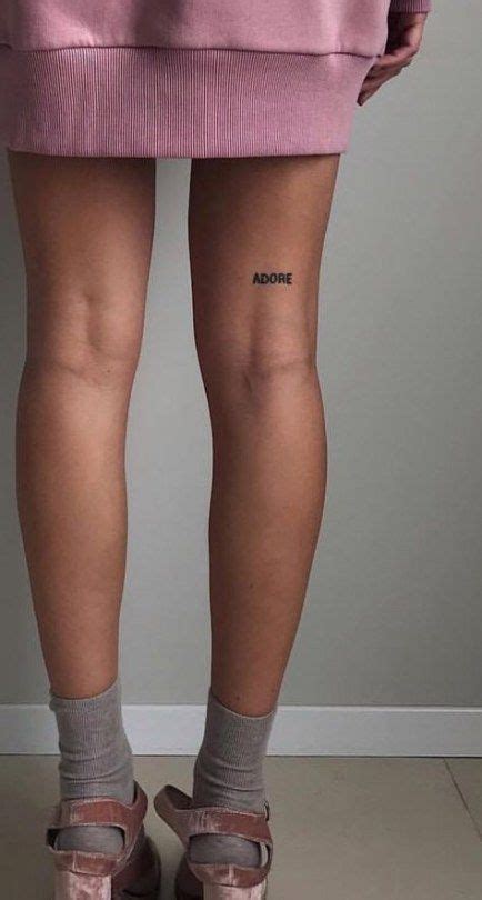 Leg tattoo placement ideas