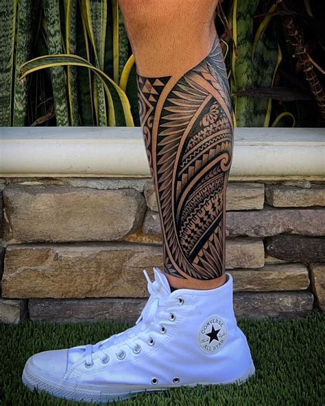 Leg Tattoo Templates