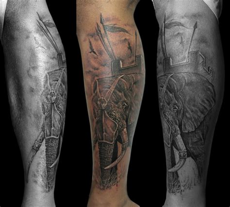 Leg Tattoo Templates for Men