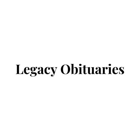 Legacy Obituary in Greene County