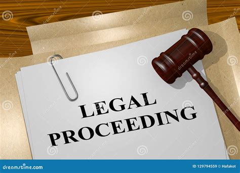 Description of Legal Proceedings