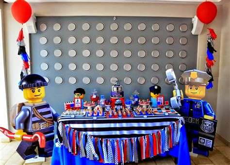 LEGO-themed parties are popular among kids due to the iconic toy's versatility and ability to spark imagination