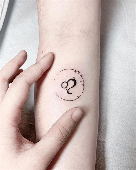 Leo Zodiac Tattoos