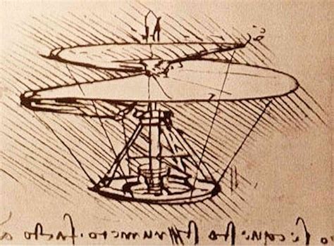 Leonardo da Vinci's helicopter design