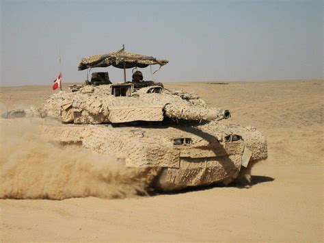 Leopard 2 tanks in Afghanistan