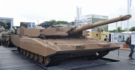 The Leopard 2's advanced armor