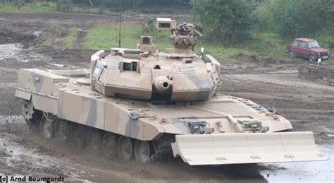 The Leopard 2's modular armor design