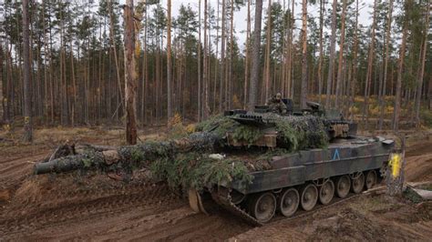 The Leopard 2 in service with the Canadian Army