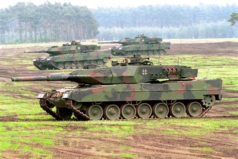 The Leopard 2 main battle tank