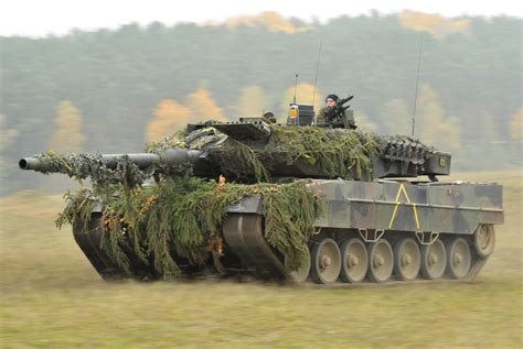 The Leopard 2 in action