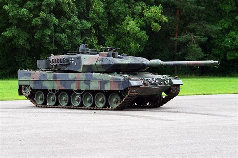 The Leopard 2A6 main battle tank