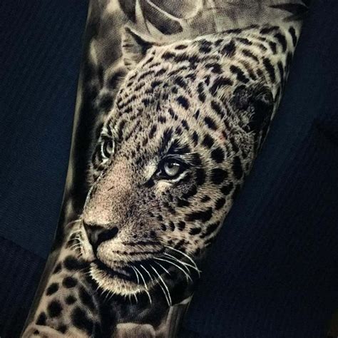 Description of Leopard Realistic Tattoos