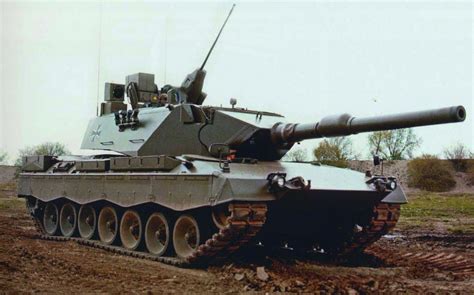 Prototype of the Leopard tank