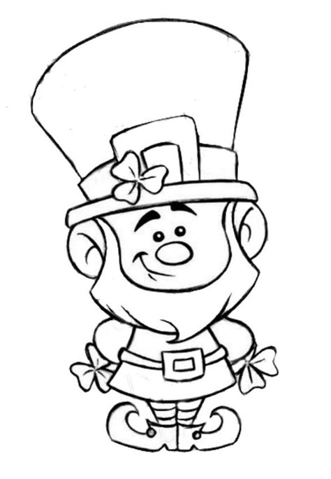 Leprechaun Coloring Pages