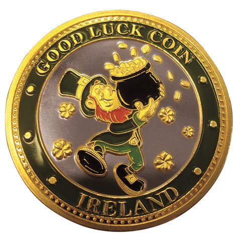 Leprechaun with a Gold Coin