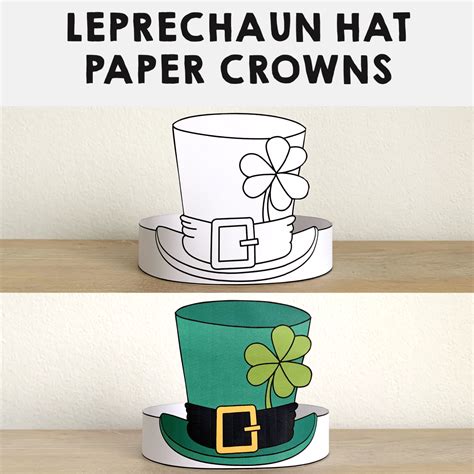 Leprechaun Hat Printable for Kids