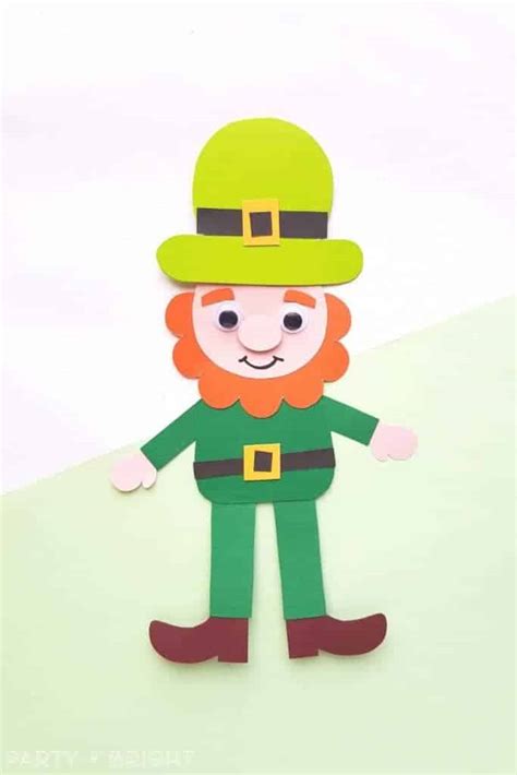 Leprechaun template illustration