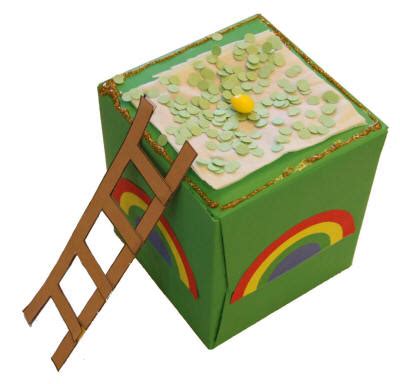 Leprechaun trap template