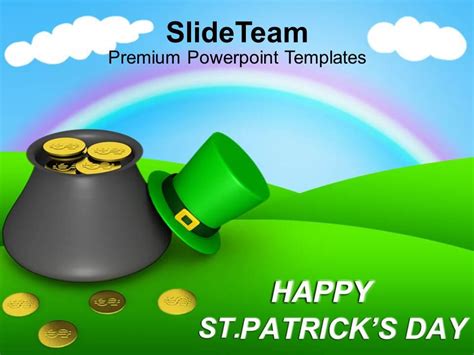 Leprechaun's Gold PowerPoint Template