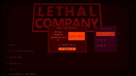 Lethal Company Save Data Management